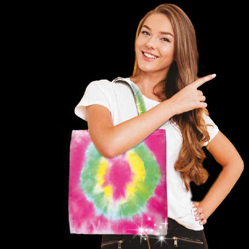 Tie-Dye Messenger Bag