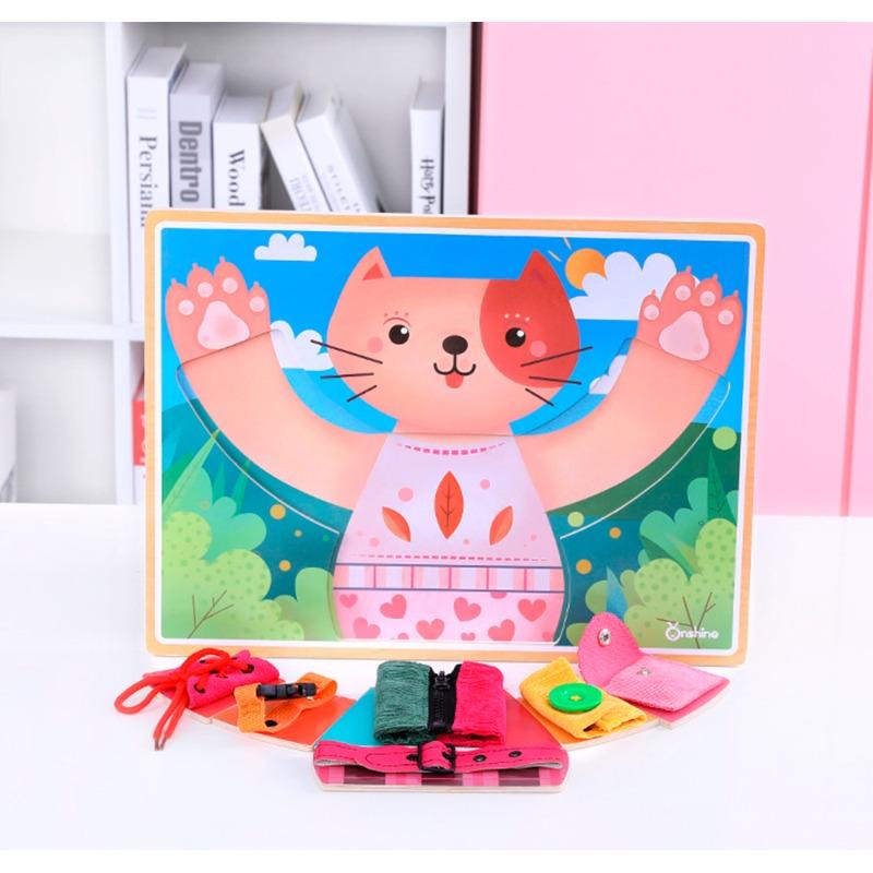Onshine Little Cat Dress Puzzle