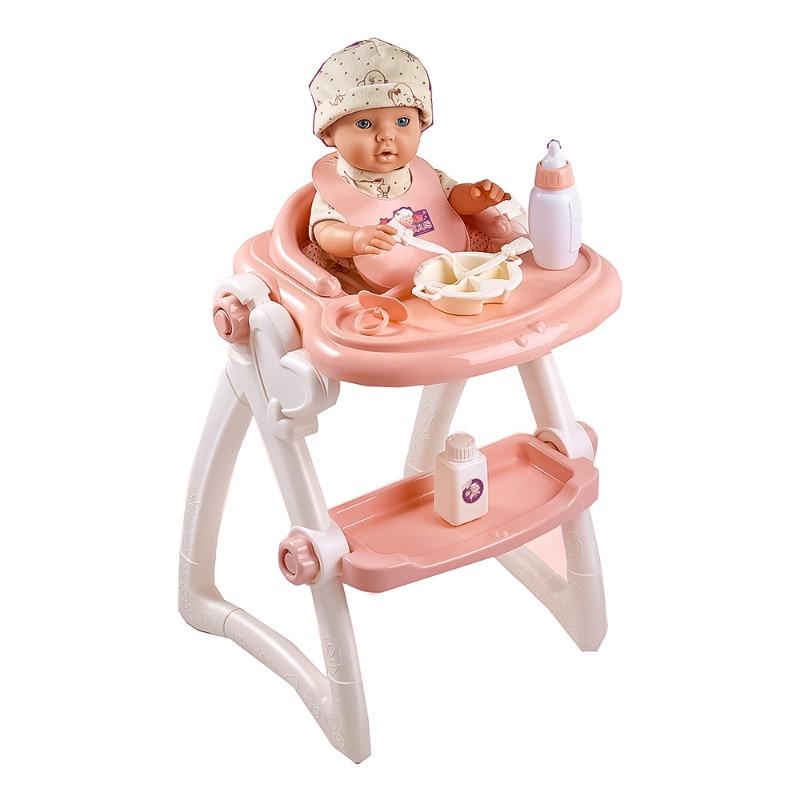 High Dining Table Chair - Pink