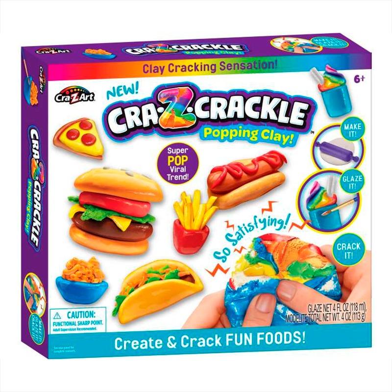Cra-Z-Crackle Clay Create And Crack Fun Foods