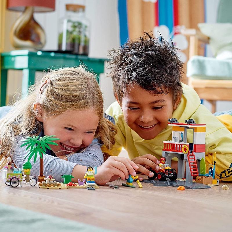 LEGO City Beach Lifeguard Station Building Kit