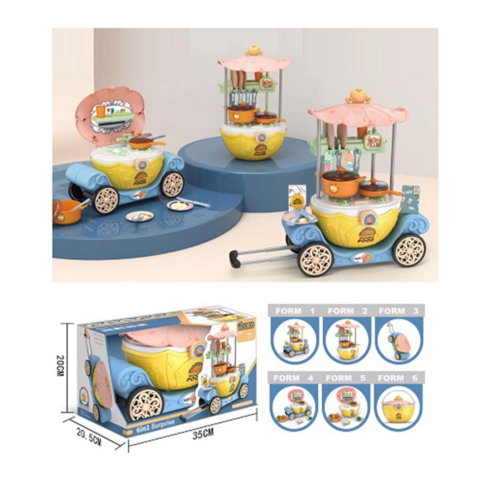 لعبة عربة الطعام جلوردو 6 في 1