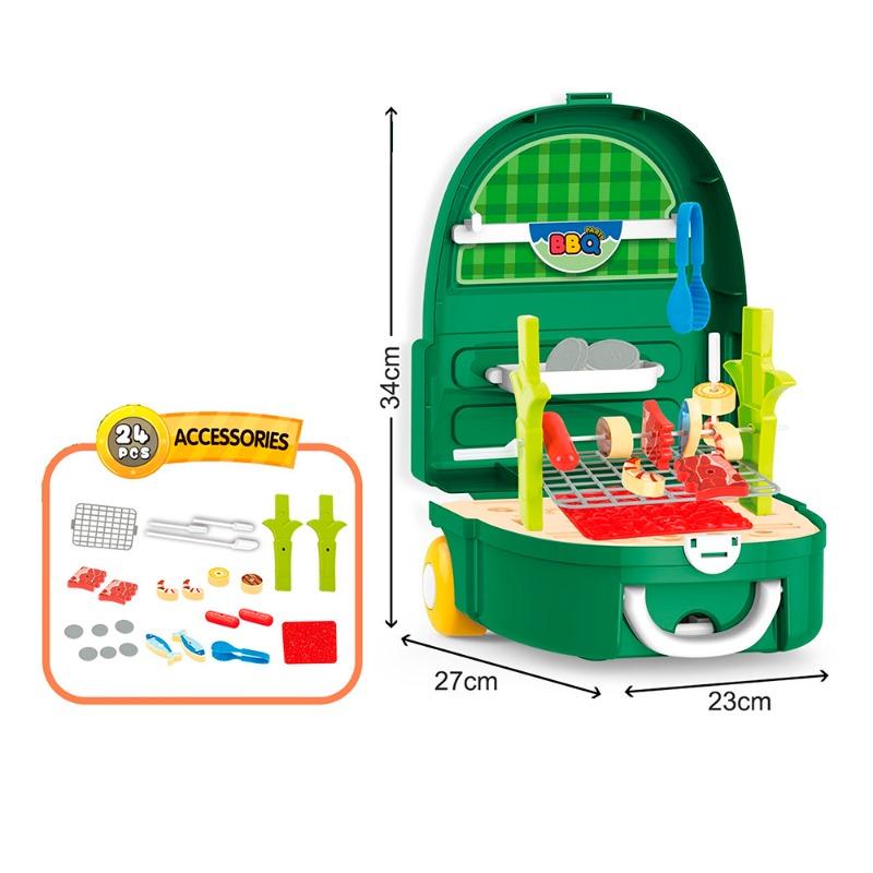 Barbecue Backpack Set - 24 Pcs