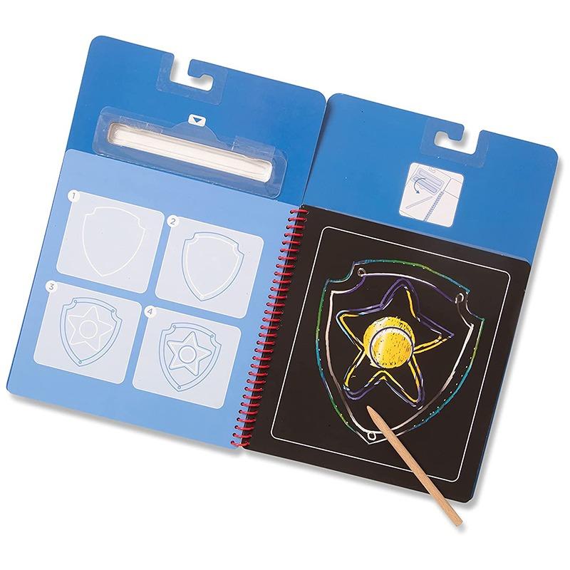 Melissa And Doug Paw Patrol Skycolor Scratch Board