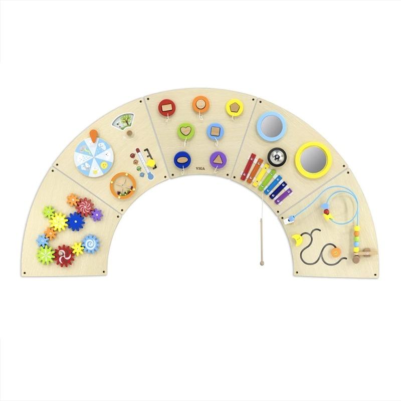 Viga Wooden Arch Sensory Wall Toy