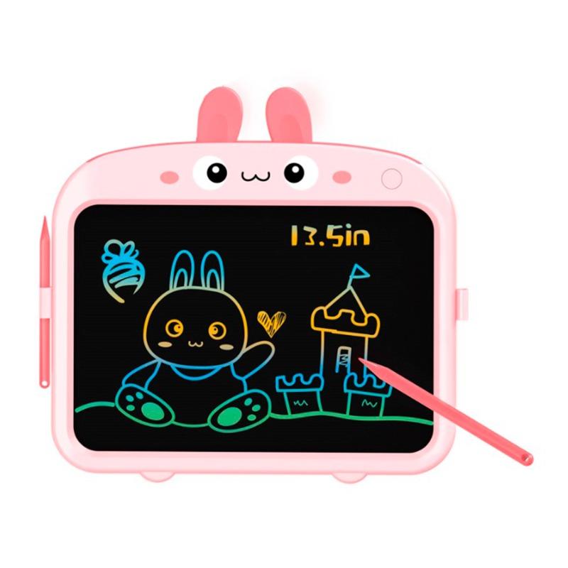 لوح الكتابة والرسم التعليمي 13.5 إنش لون وردي