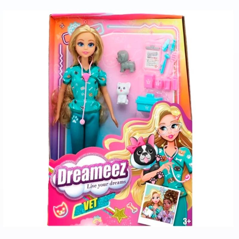 Funville Dreameez Veterinary Clinic Dolls Playset - 29 cm