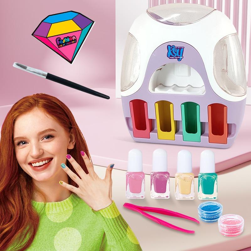 مجموعة فن الأظافر الكل في واحد