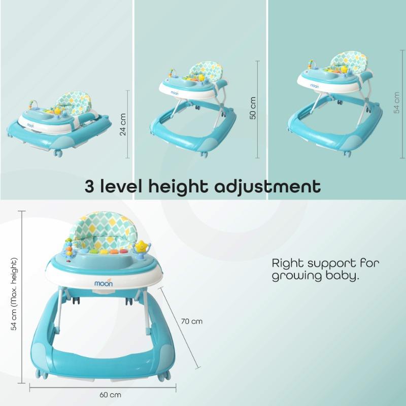 Moon Muv Walker - Blue Dino