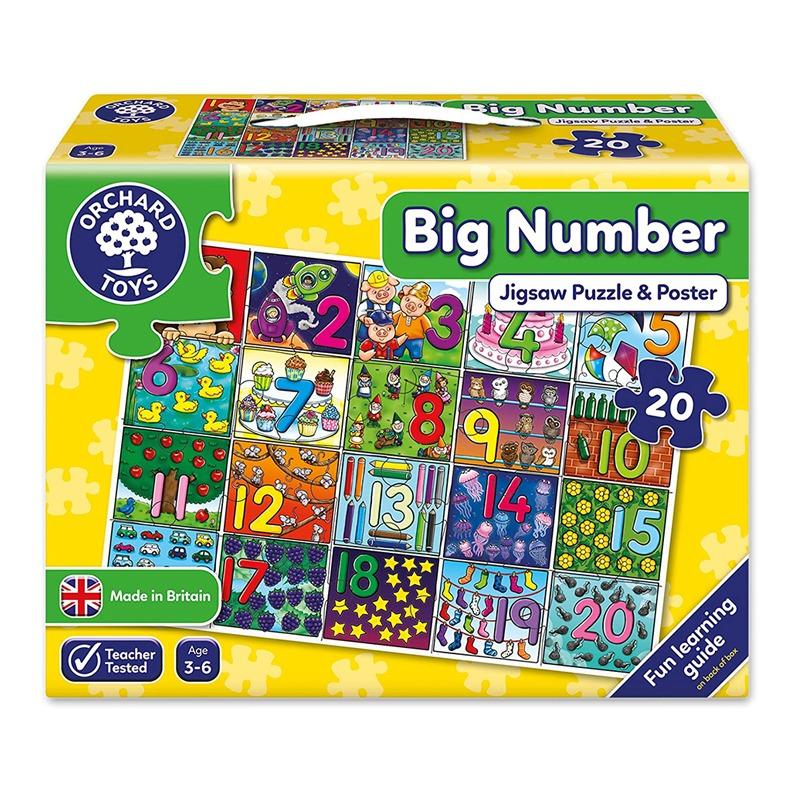 Orchard Toys - Big Number Floor Puzzle