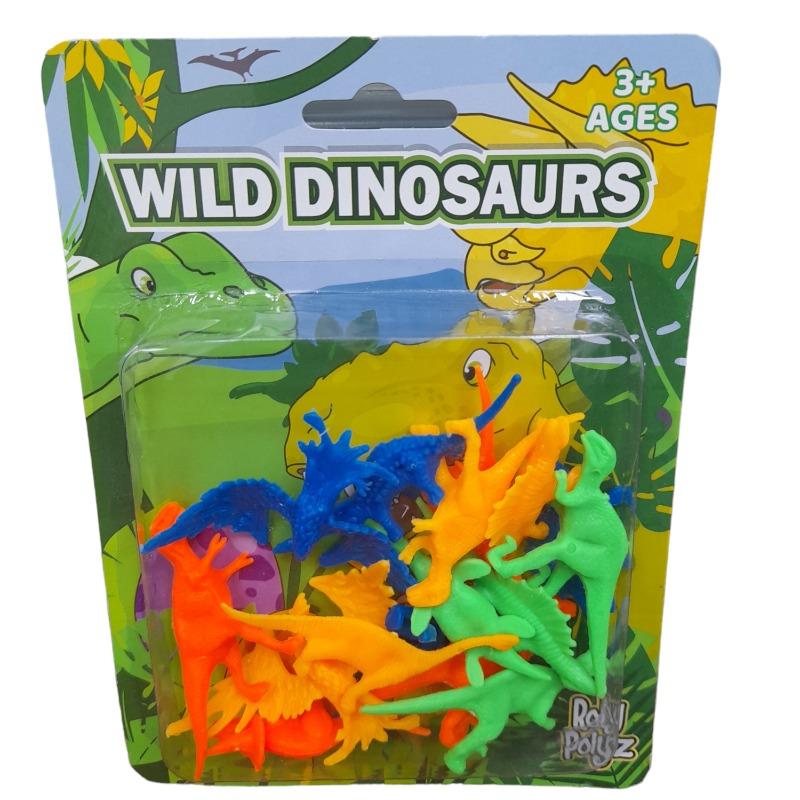 Roly Polyz Wild Dinosaur Figures