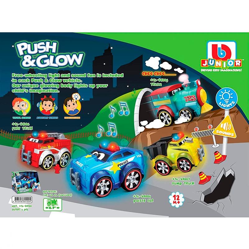 Bburago Junior Push And Glow Train