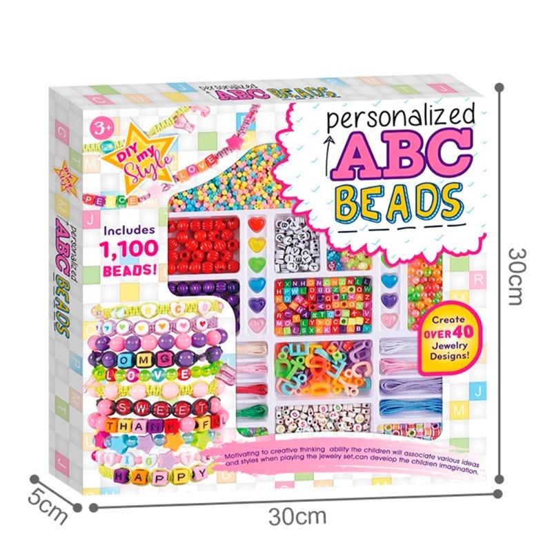 مجموعة صنع اساور الخرز للفتيات