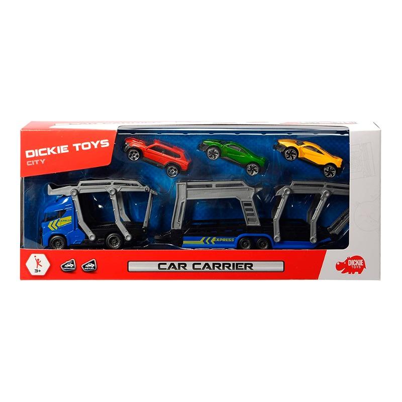 Dickie Car Carrier Set Multicolors - Assorted
