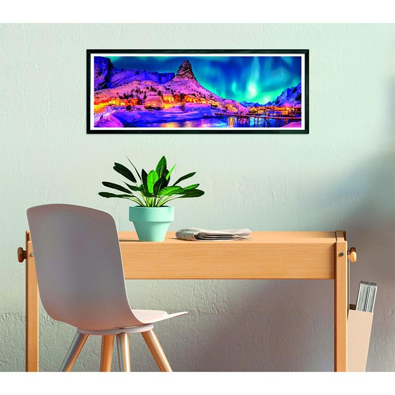 Clementoni Color Night Over Lofoten Island Puzzle - 1000 Pcs