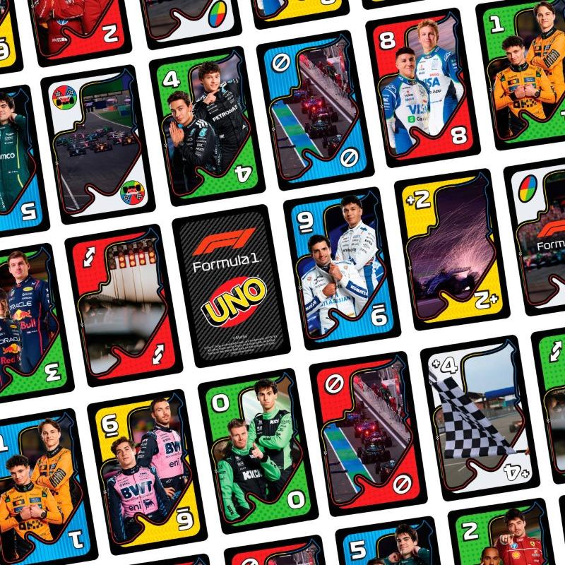UNO Games F1 Card Game for Kids