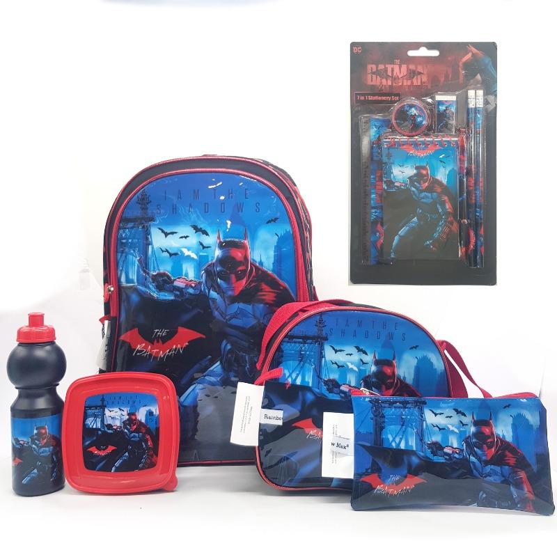 12 IN 1 Backpack Set - Batman
