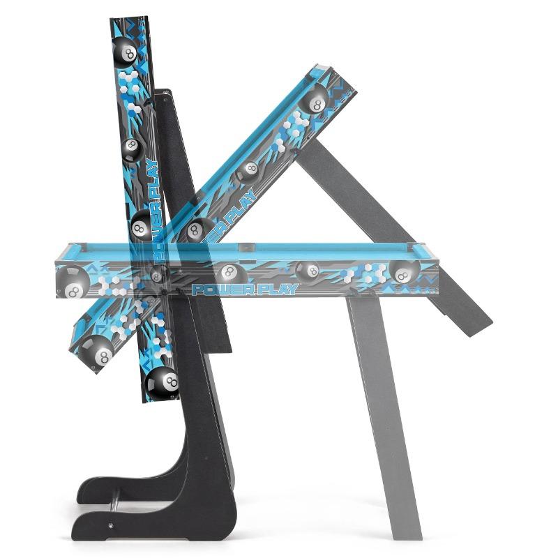 باور بلاي طاولة ألعاب بلياردو بطول 3 أقدام - قابلة للطي