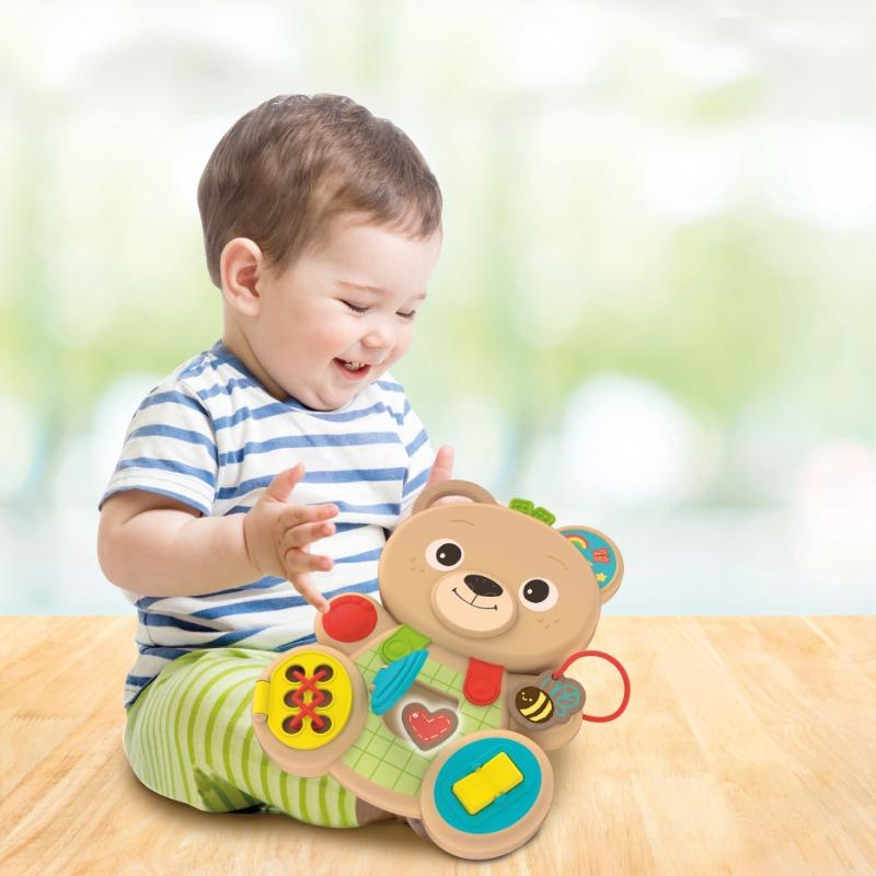 Clementoni Montessori Bear Sensory Board