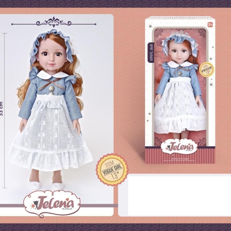 Jelena Vodue Fashion Girl Doll 15 Inch For Kids With 3D Eyes