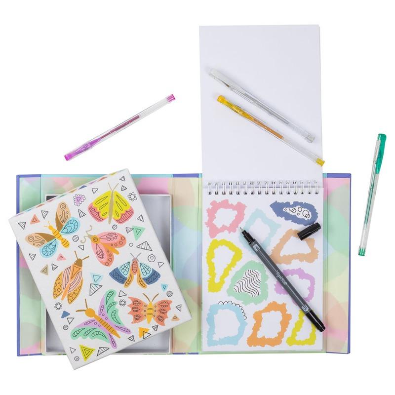 Tiger Tribe - Mindful Doodling - Peaceful Patterns