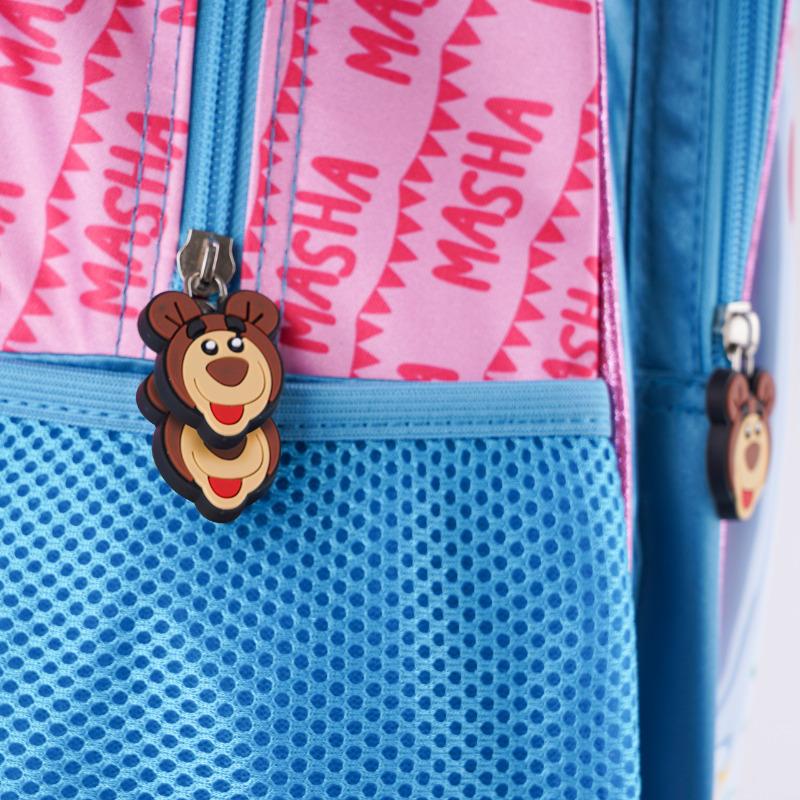 Masha and the Bear 5 in 1 Trolley School Bag Set