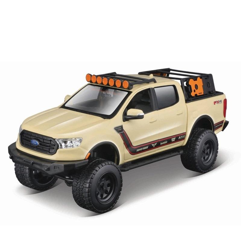Maisto - 1/27 Ford Ranger 2019 Design Die-Cast - Biege