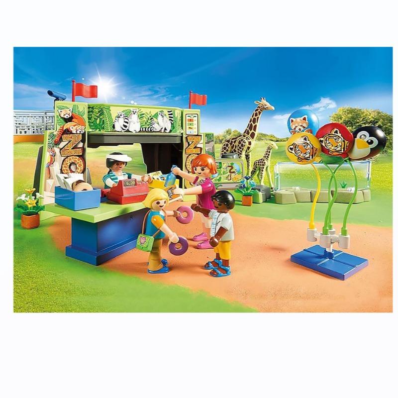 بلاي موبيل - مجموعة لعب حديقة الحيوانات الكبيرة