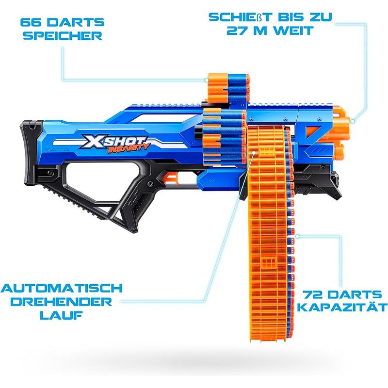 أكس شوت - بندقية أنسانيتي ماد ميجا 72 طلقة