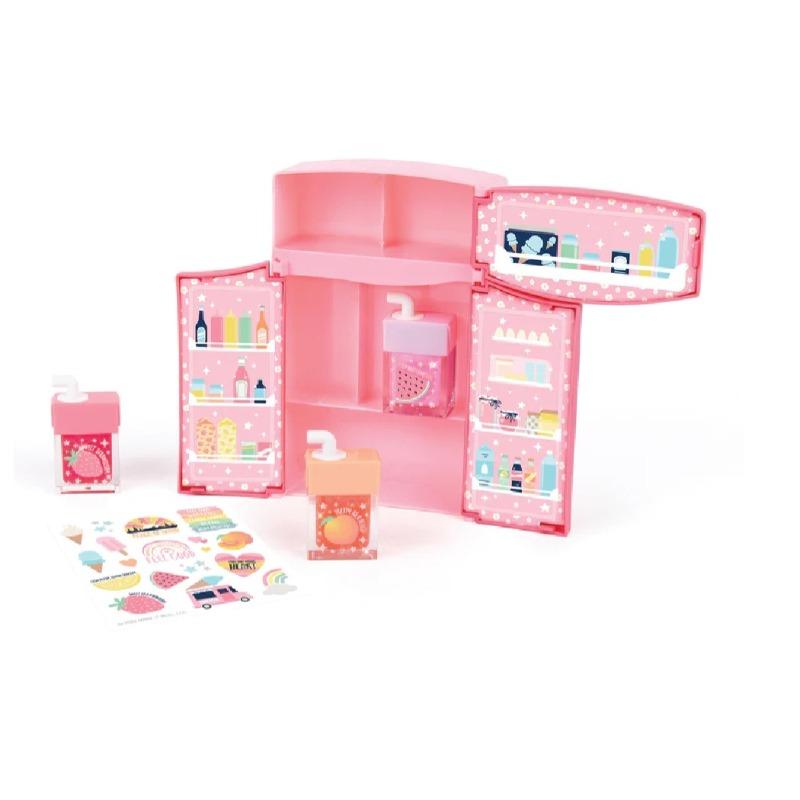 3 سي 4 جي - ملمع الشفاه بتصميم ثلاجة تخزين