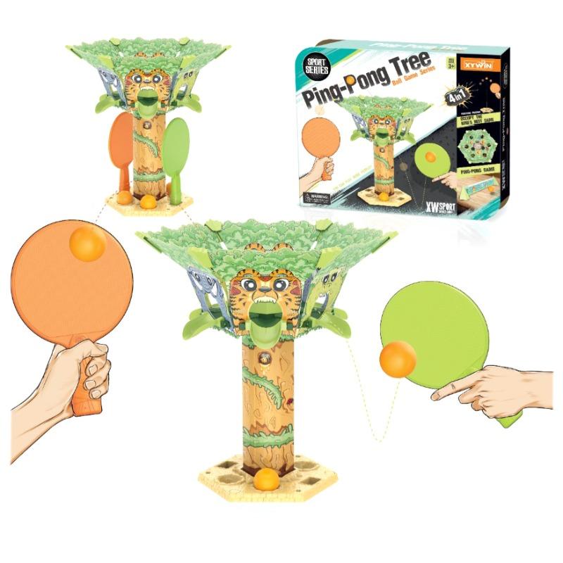 مجموعة تنس الطاولة 4 في 1 بينج بونج
