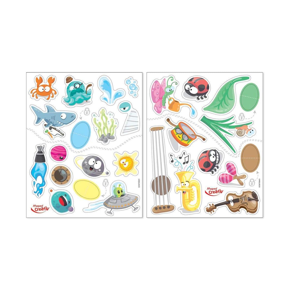 مابيد - صندوق إبداع السن المبكر - مجموعة التلوين بالأصابع