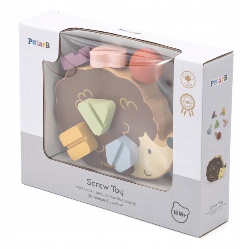 Viga Polar Bee Wooden Hedgehog Screws