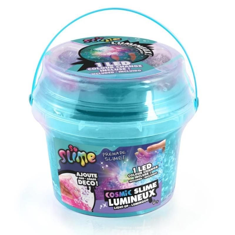 So Slime DIY Light UP Cosmic Slime Bucket - Multicolor