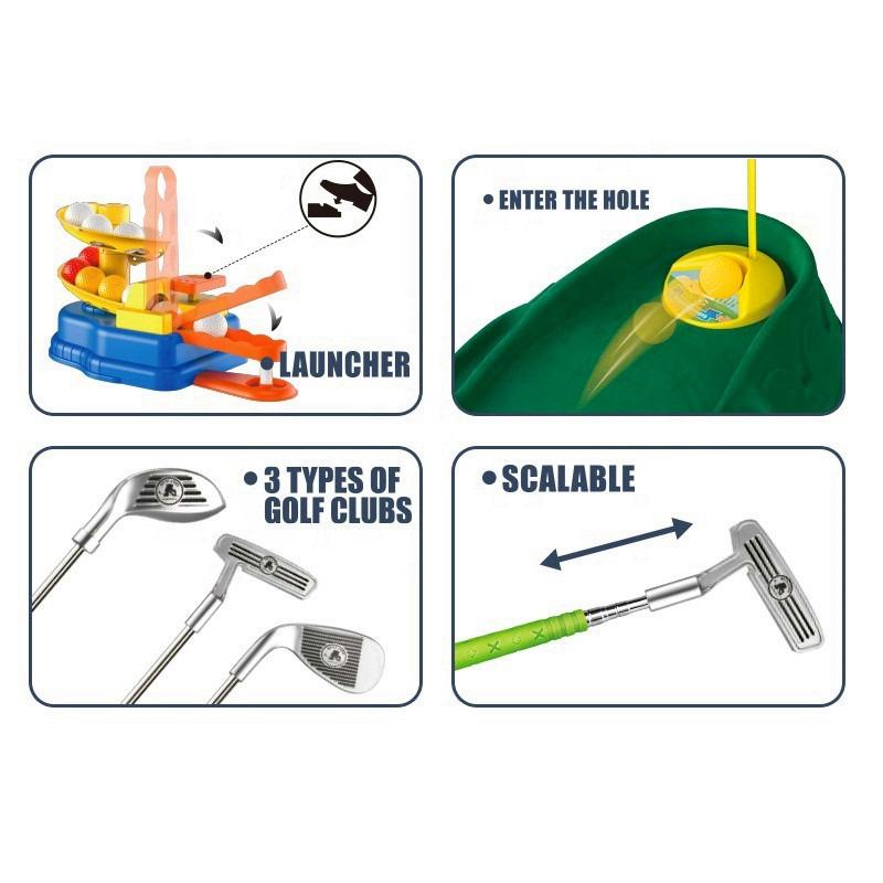King Sport Inground Golf Club Set Silver
