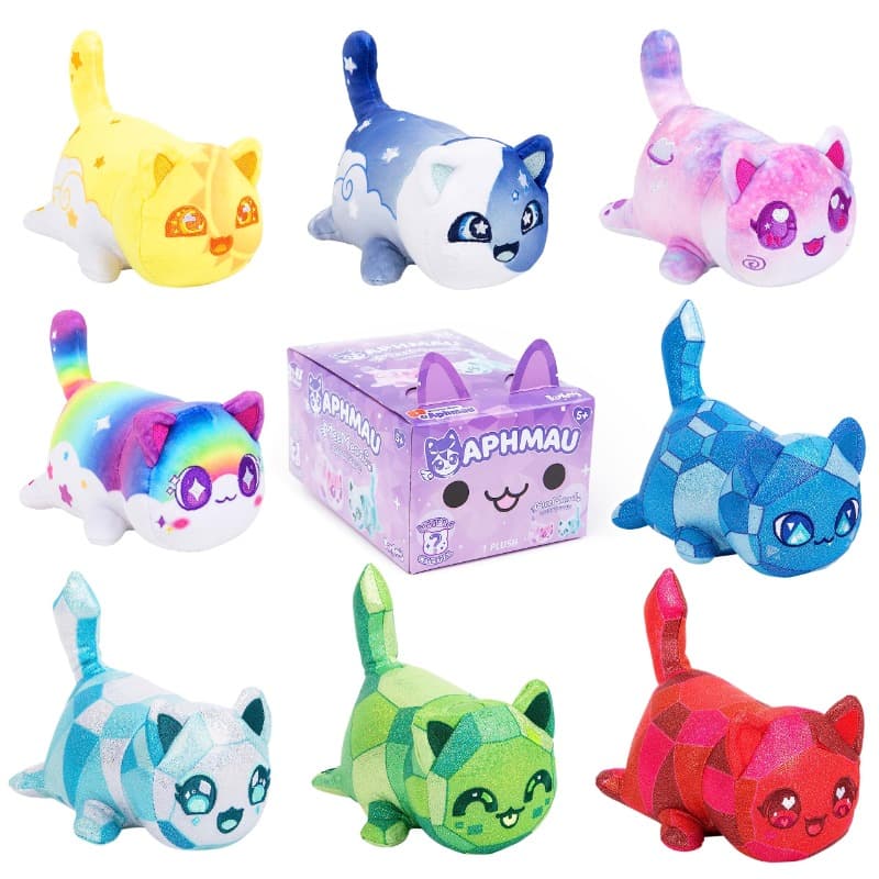 Aphmau MeeMeows Mystery Plush 6" - Multicolor