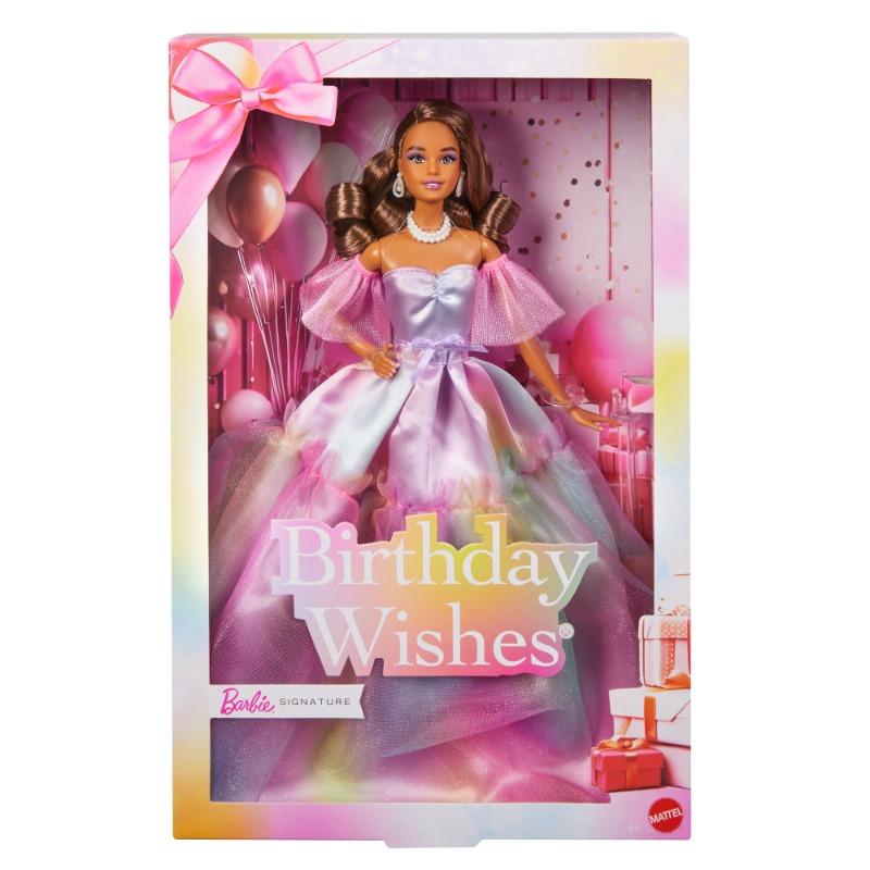 Barbie Signature Birthday Wishes Fashion Doll Pastel Rainbow Collectible