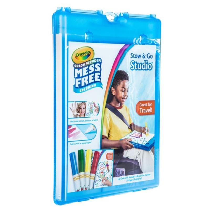 Crayola Color Wonder Stow And Go Coloring Studio