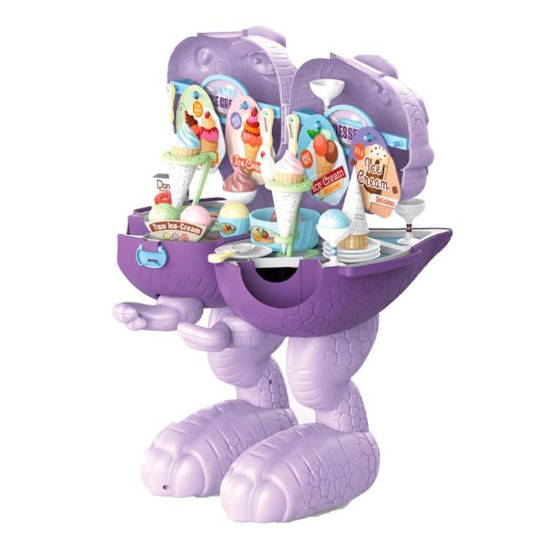 Sliding Tyrannosaurus Set - Ice Kream