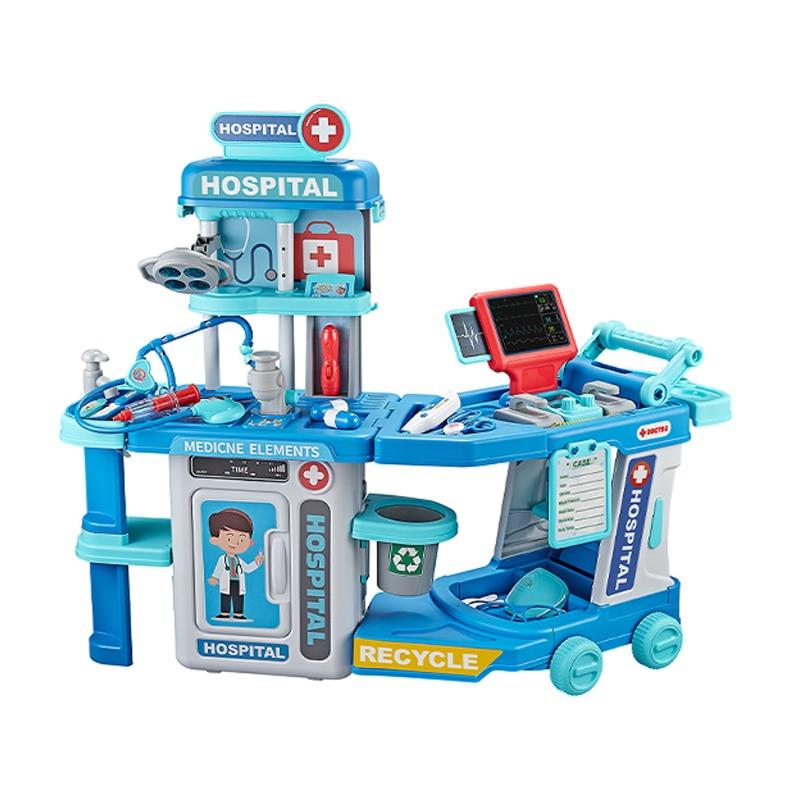 مجموعة لعبة الأدوات الطبية التظاهرية للاطفال