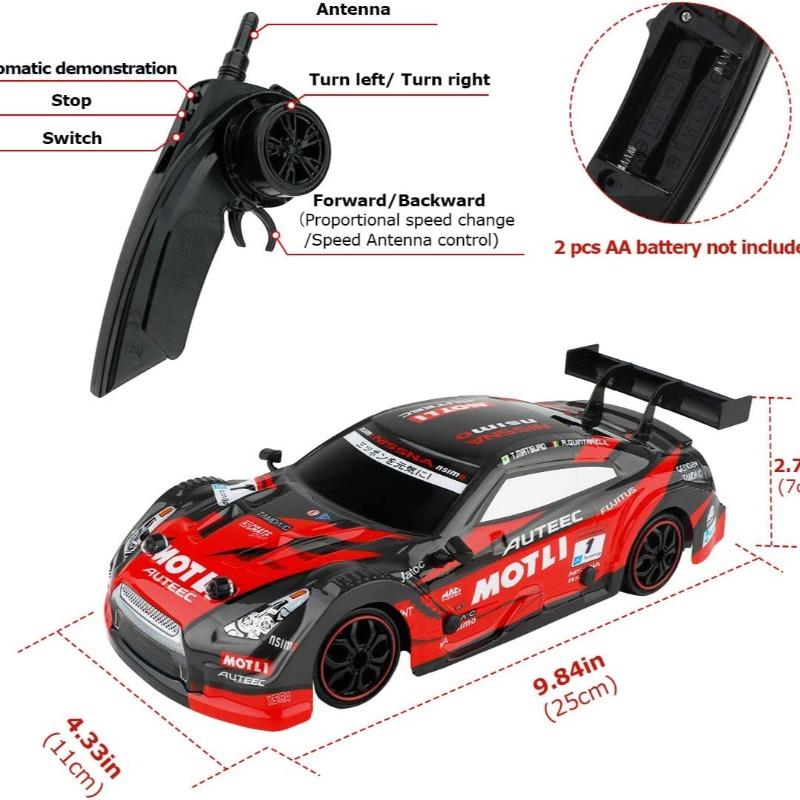Fancy Hop GT - high speed drift racing sports car with remote control-Red