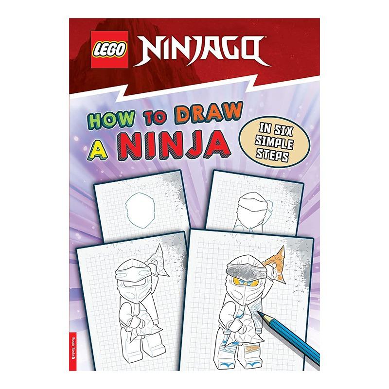 LEGO NINJAGO How to Draw a Ninja Book