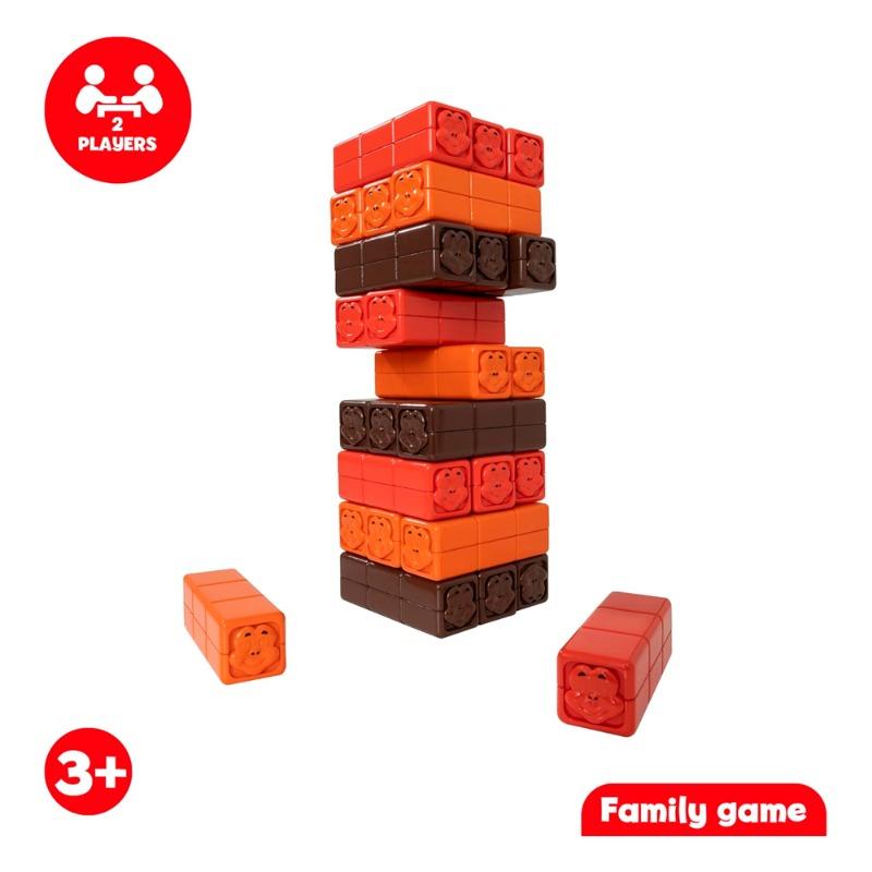 Monkey Madness Tumbling Tower Game