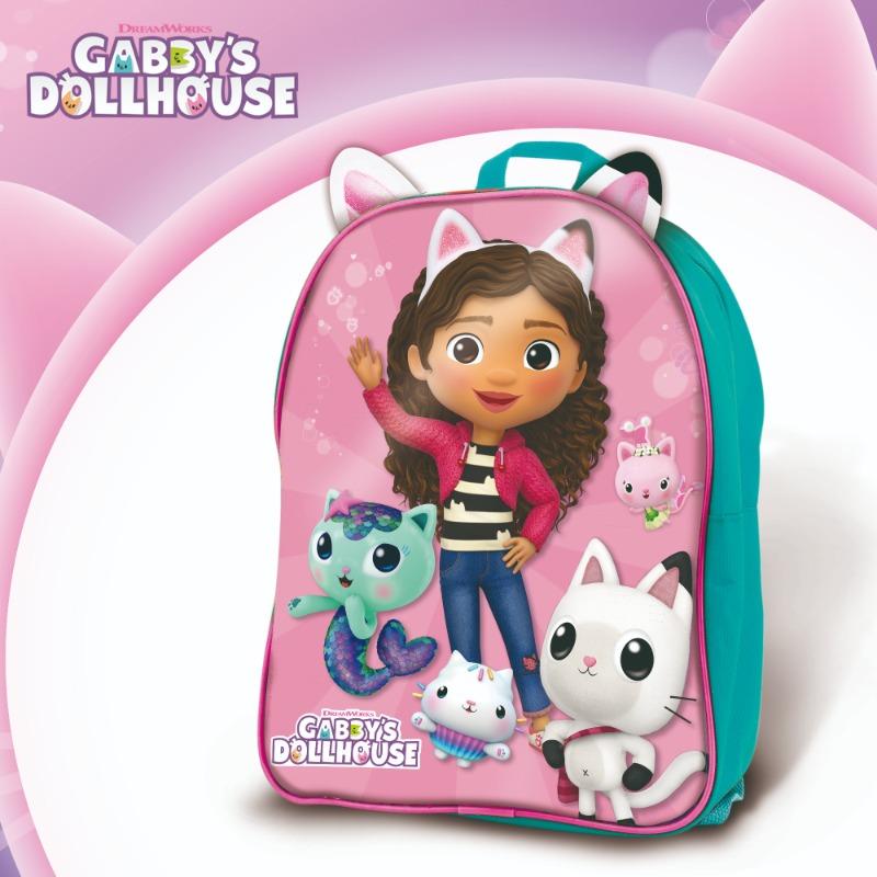 Gabby's Dollhouse Coloring And Drawing School Backpack