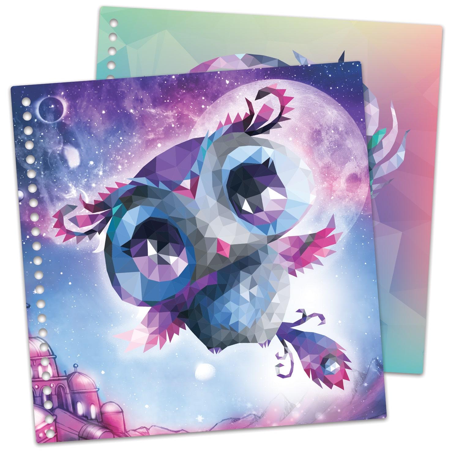 Nebulous Stars -Sticker Painting By Number Creative Notebook