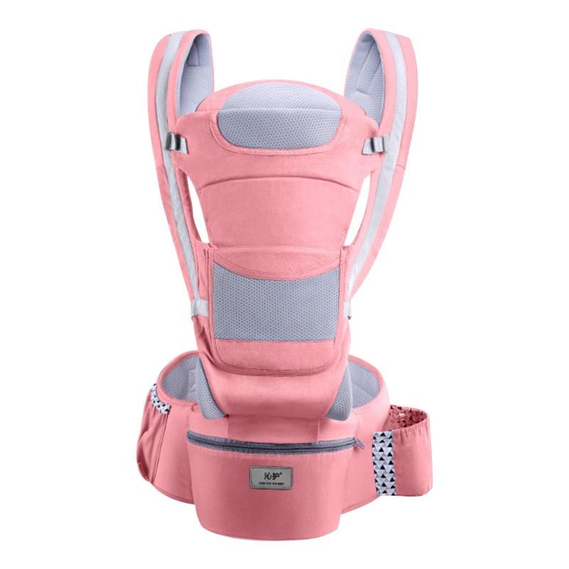 Baby Carrier with Hip Seat Lumbar Support