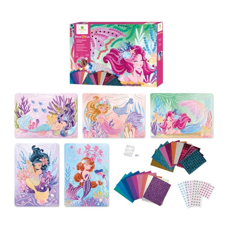 سايكومور - 5 فسيفساء كبيرة جدًا - حورية البحر