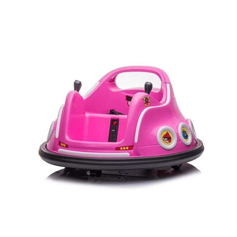 Tobbi Kids Angry Bird Bumper Car 6v -Pink