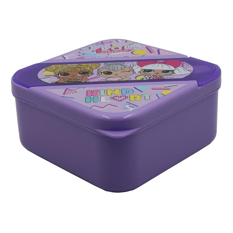 لول سربرايز - لانش بوكس مع أدوات مائدة