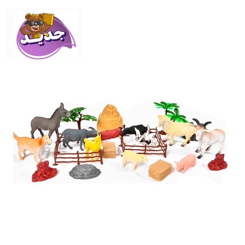 مجموعة مجسمات الحيوانات البرية - 30 قطعة